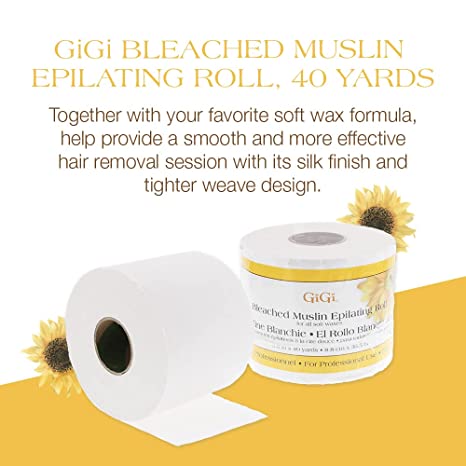 GiGi Natural Muslin Roll 3.5 x 40 yds