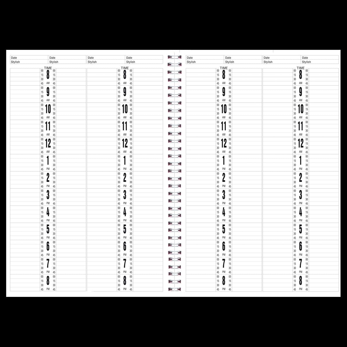 Salon Appointment Book 4-Column {56/case}