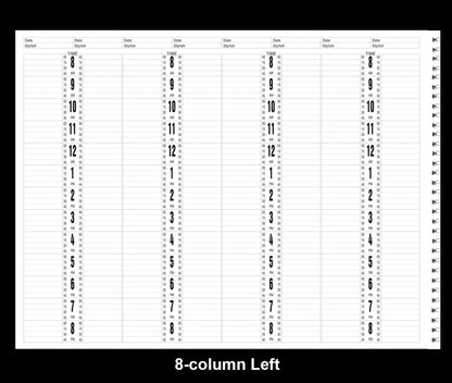 Salon Appointment Book 8-Column {25/case}