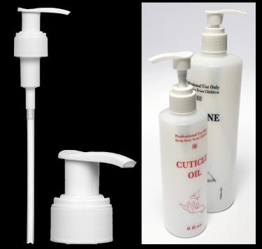 White Twist-to-Lock Lotion Pump | 24/410