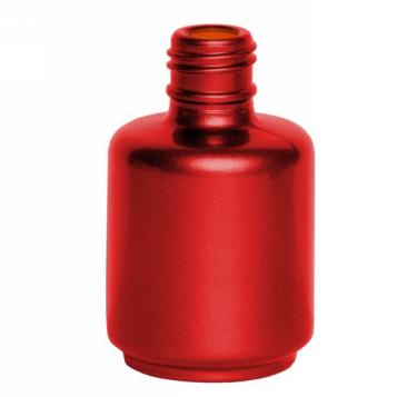 0.5 oz Red-Pearl Painted Gel Polish Bottle | 15mm neck