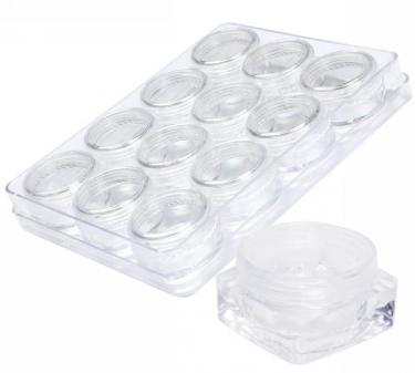 12-Mini Jar Tray | Square Jar