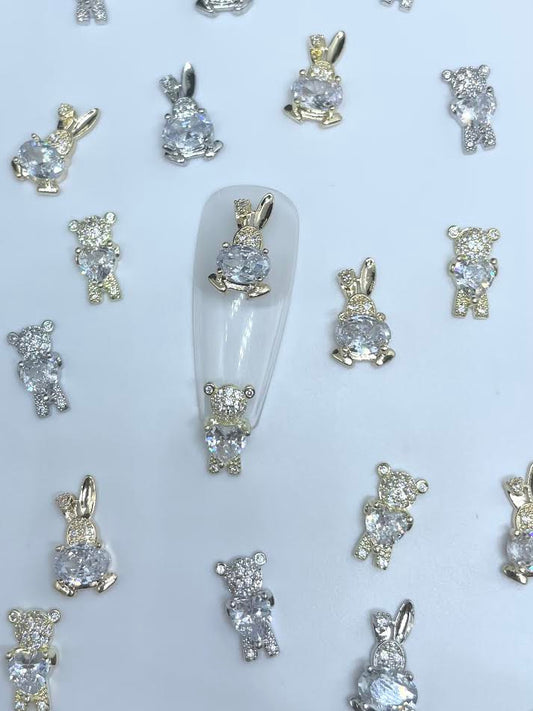 Bunny/Bear Nail Charm