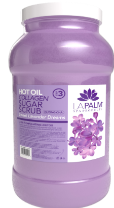 La Palm Hot Oil Sugar Scrub