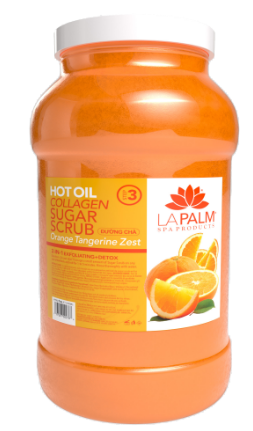 La Palm Hot Oil Sugar Scrub