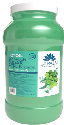 La Palm Hot Oil Sugar Scrub