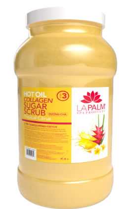 La Palm Hot Oil Sugar Scrub